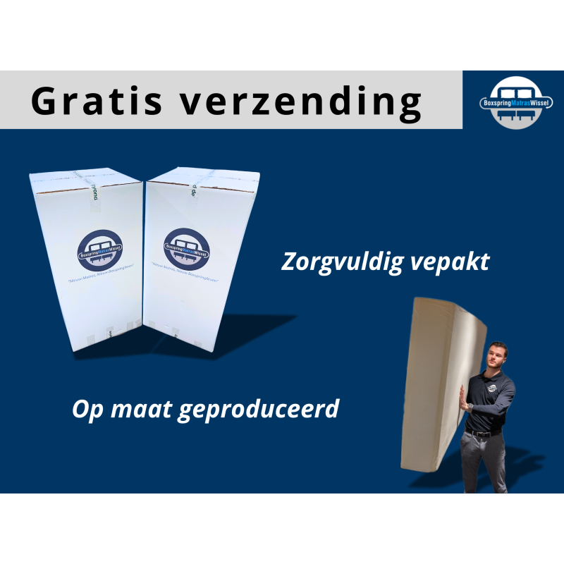 Gratis verzending BoxspringMatrasWissel