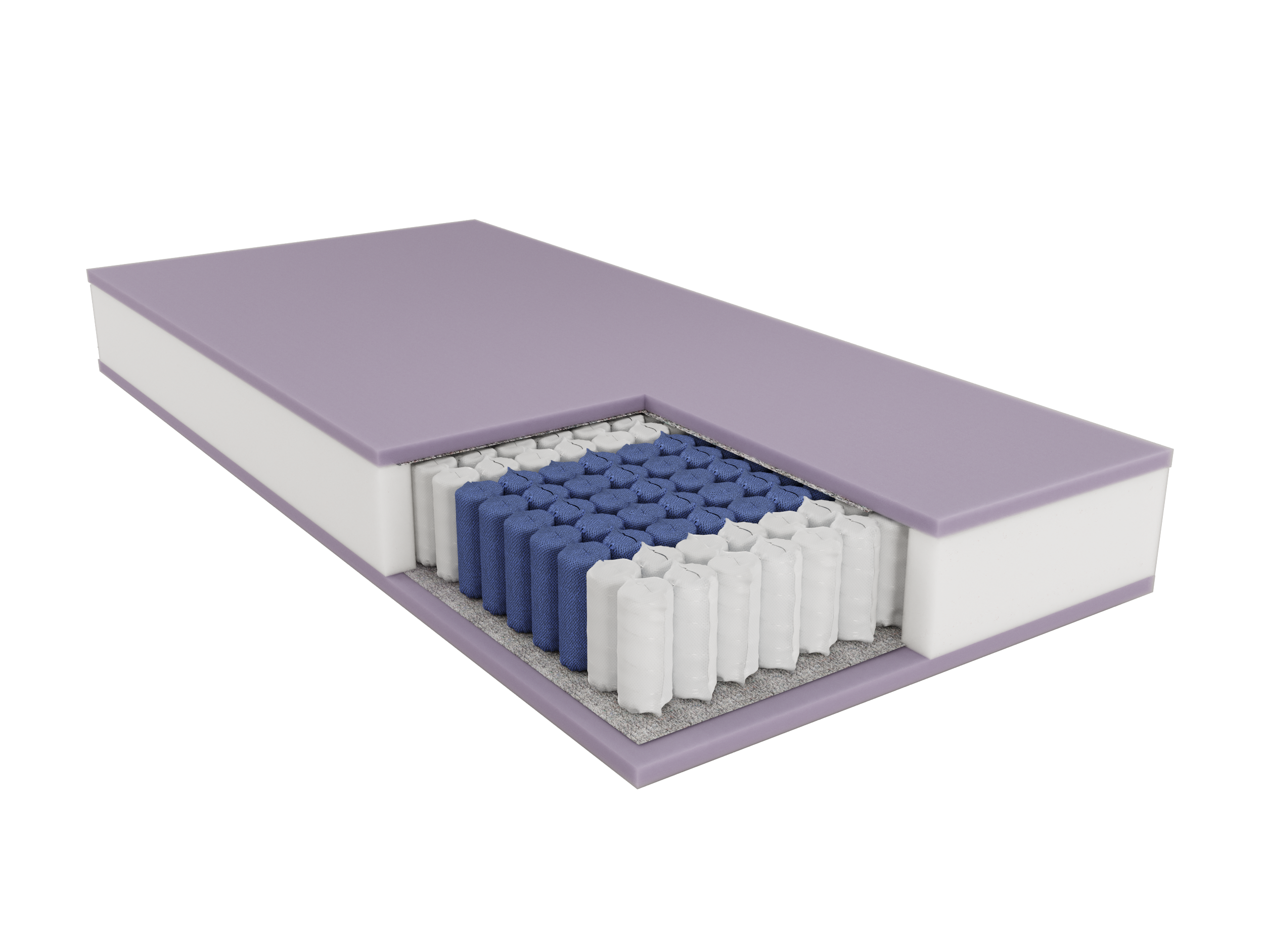 Boxspring matras poketvering + hybride schuim stevig