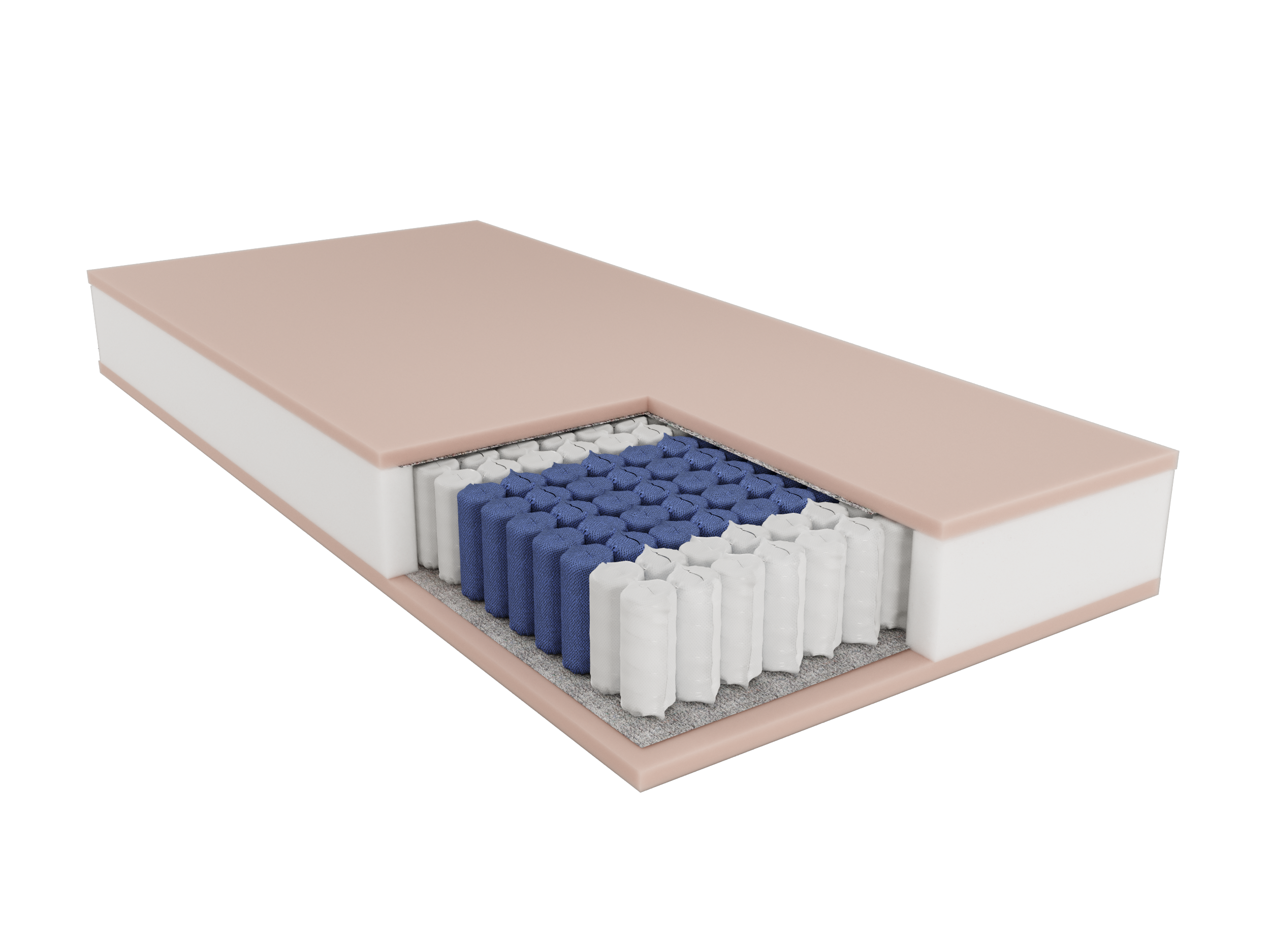 Boxspring matras poketvering + koudschuim stevig